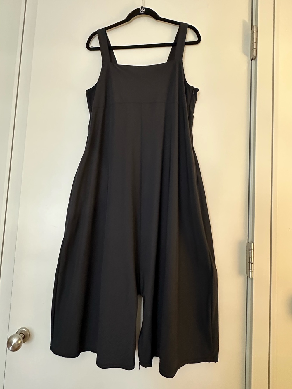 Sarah Pacini Black Minimalist Jumpsuit